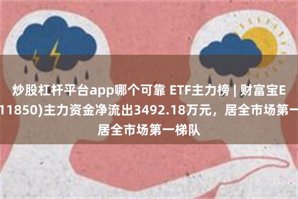 炒股杠杆平台app哪个可靠 ETF主力榜 | 财富宝ETF(511850)主力资金净流出3492.18万元，居全市场第一梯队