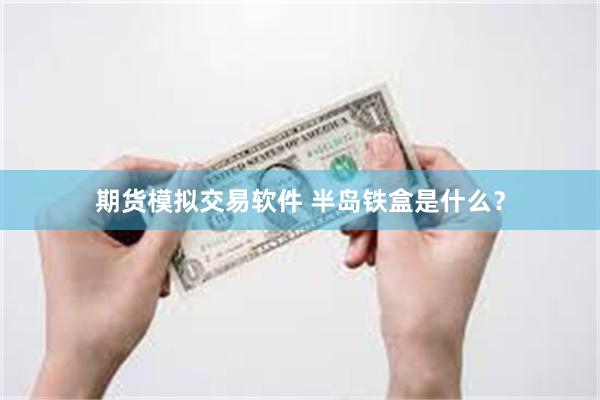 期货模拟交易软件 半岛铁盒是什么？